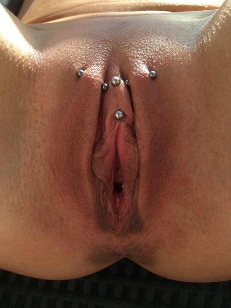 Beautiful clit piercing
