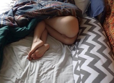Sleeping girls in panties