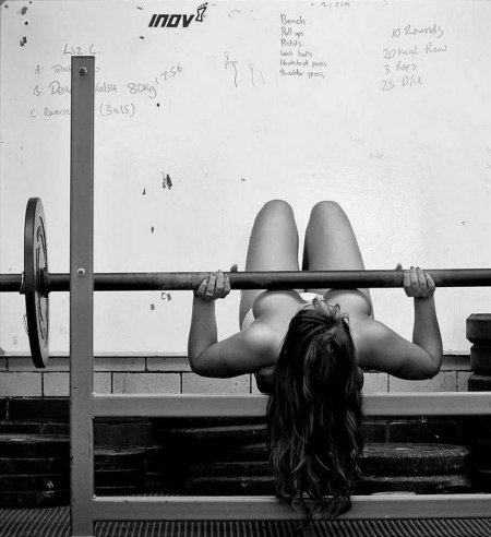 Girl raises the bar