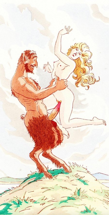 Erotic illustrations of myths