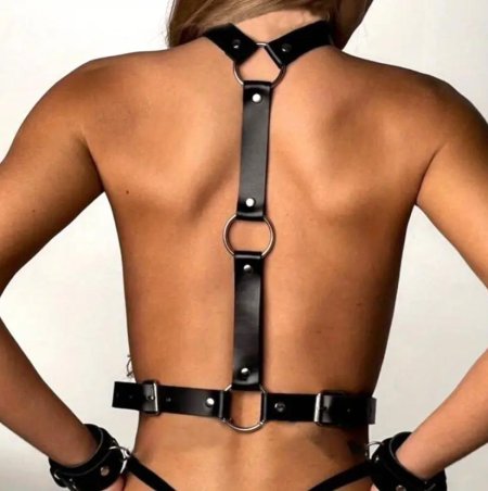 Male Leather bdsm jockstraps