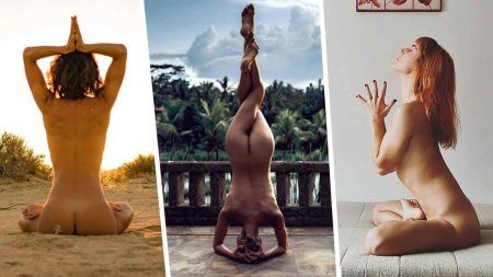 Loren Rudik naked yoga