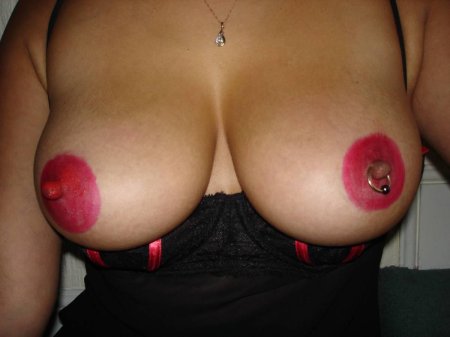 Painted nipples