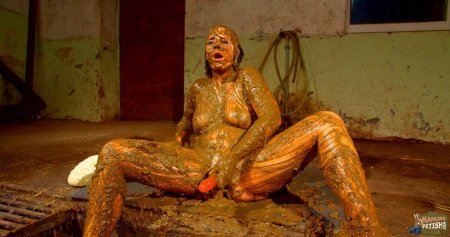 Girls in manure Girl