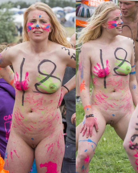 Crazy naked festivals