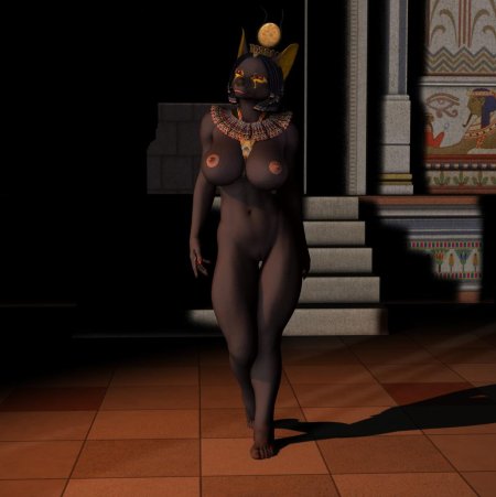 Beautiful naked Egyptians