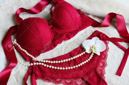 Red lingerie Funny