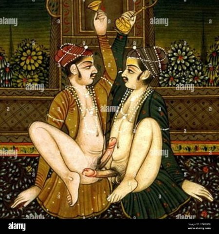 Indian pornographic painting