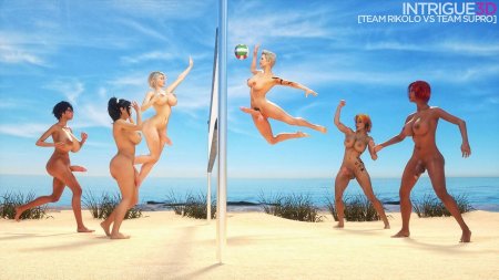 Hentai beach volleyball