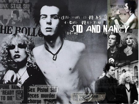 Sex pistols Sid Vishes and Nancy