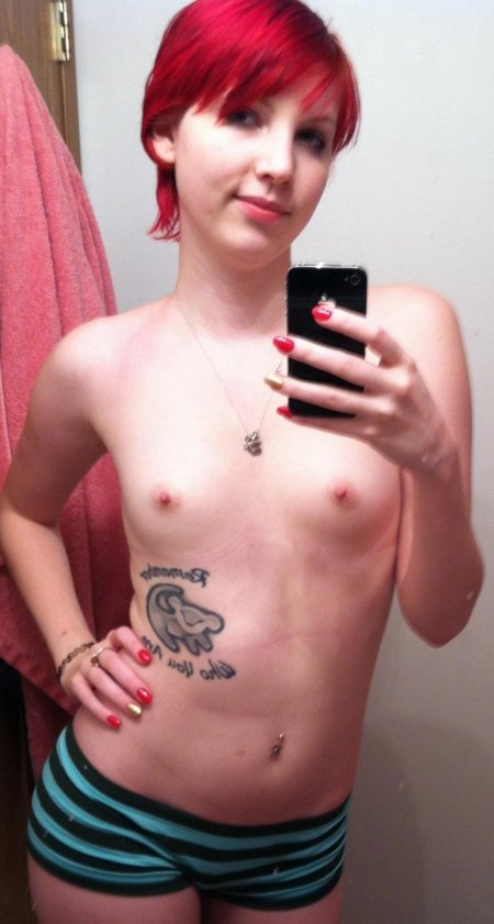 Selfie Emo Schoolgirls Small Naked