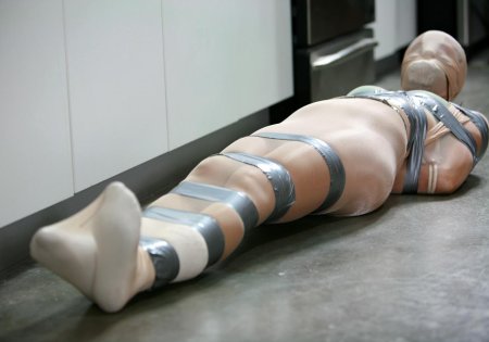Bondage girls in tights