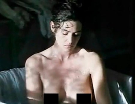 Monica Bellucci boobs in films