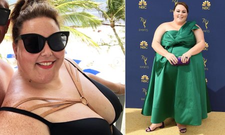 Crissy Metz in a swimsuit