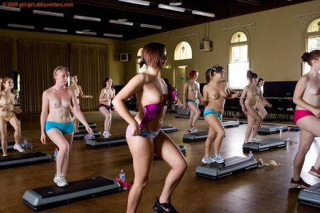 Aerobics without clothes