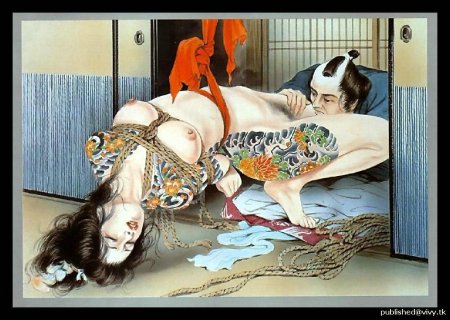 Japanese artist Ozuma Kanama Shibari