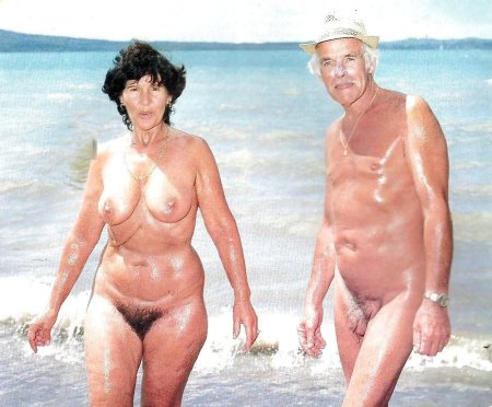Naked old married couples