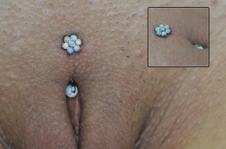 Intimate piercing vertical