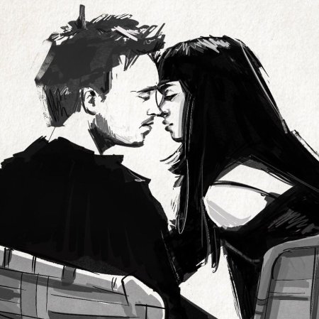 Jesse Pinkman and Jane Art