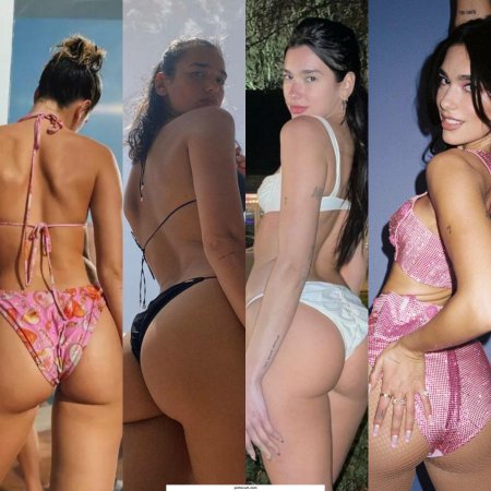 Dua linda naked ass