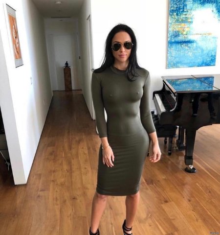 Girls in tight dresses