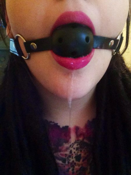 Silicone lips gag