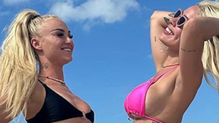 Alisha Lemann in a swimsuit